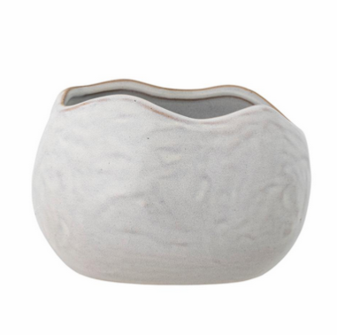 cache pot/vase blanc (r19427)